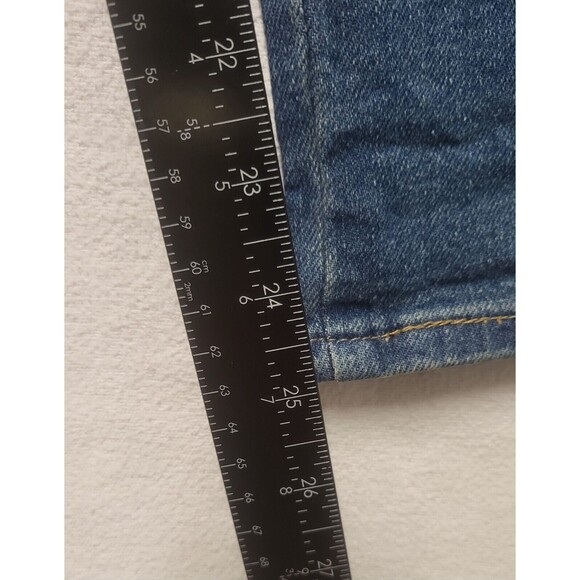 Signature By Levi Heritage Highrise Womens Straight Leg Jeans Size 20 - Picture 6 of 9